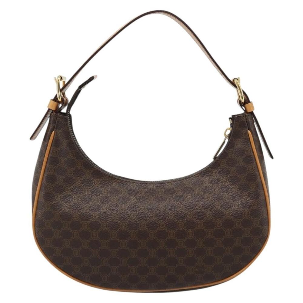 Celine Macadam Handbag Brown